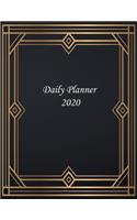 Cool and Vintage Daily Planner 2020