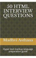 50 HTML Interview Questions