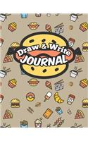 Draw and Write Journal: Primary Composition Notebook Grades K-2 Story Space