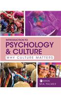 Introduction to Psychology & Culture: Why Culture Matters