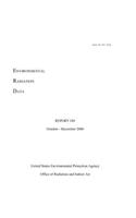 Environmental Radiation Data Report 104 October - December 2000