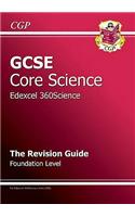 GCSE Core Science Edexcel Revision Guide - Foundation (with