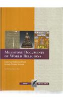 Milestone Documents of World Religions-Volume 1