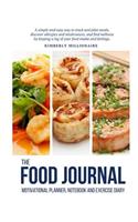 The Food Journal Motivational Planner, Notebook and Exercise Diary