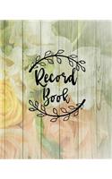 Record Book: Important Dates Gift And Card Notebook