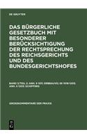 Anh. Â§ 1011: Erbbauvo; Â§Â§ 1018-1203; Anh. Â§ 1203: Schiffsrg
