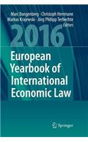 European Yearbook of International Economic Law 2016