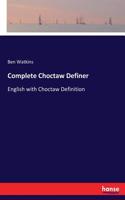 Complete Choctaw Definer