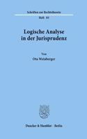 Logische Analyse in Der Jurisprudenz