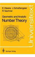 Geometric and Analytic Number Theory