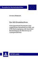Der Ias-Einzelabschluss