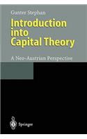 Introduction Into Capital Theory