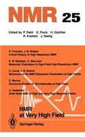 NMR at Very High Field