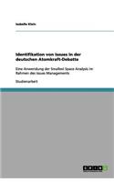 Identifikation von Issues in der deutschen Atomkraft-Debatte