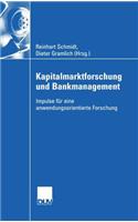 Kapitalmarktforschung Und Bankmanagement