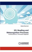 Efl Reading and Metacognition Processes