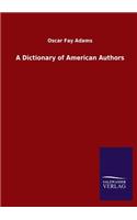 Dictionary of American Authors