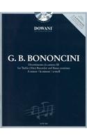 Bononcini: Divertimento Da Camera No. 3 in a Minor for Treble (Alto) Recorder and Basso Continuo
