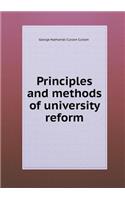 Principles and Methods of University Reform