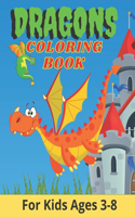 Dragons Coloring Book For Kids