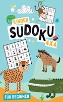 Kinder Sudoku - 4x4 - für Beginner
