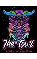THE OWL Adults Coloring Book