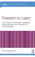 Freedom to Learn