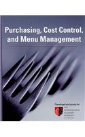 Purchasing Cost Control, and Menu Management