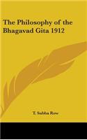 The Philosophy of the Bhagavad Gita 1912