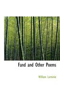 Fand and Other Poems