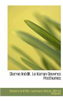 Sterne in Dit. Le Koran Oeuvres Posthumes