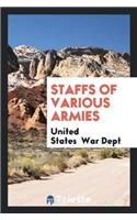 Staffs of Various Armies