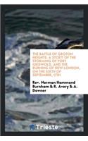 The Battle of Groton Heights