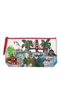 San Francisco Handmade Zip Pouch