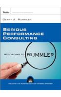 Serious Performance Consulting According to Rummler