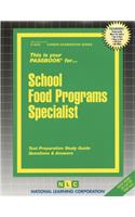 School Food Programs Specialist