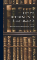 List of References in Economics 2