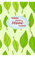 Vegan Weekly Meal Planner