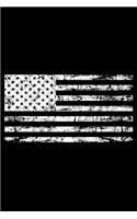 American Flag Notebook
