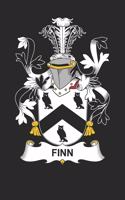 Finn: Finn Coat of Arms and Family Crest Notebook Journal (6 x 9 - 100 pages)