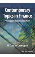 Contemporary Topics in Finance