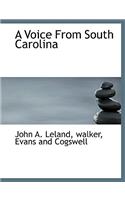 A Voice from South Carolina