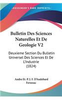 Bulletin Des Sciences Naturelles Et De Geologie V2