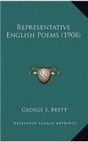 Representative English Poems (1908)