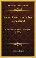 Kurzer Unterricht In Der Rechenkunst