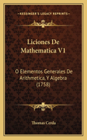 Liciones De Mathematica V1
