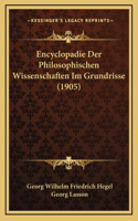 Encyclopadie Der Philosophischen Wissenschaften Im Grundrisse (1905)