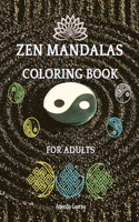 ZEN MANDALAS Coloring Book For Adults Amazing mandala coloring book with Relaxing and STRESS RELIEVING Mandalas for ADULTS 50 Mandalas