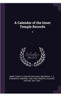 Calendar of the Inner Temple Records