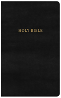 KJV Large Print Personal Size Reference Bible, Classic Black LeatherTouch